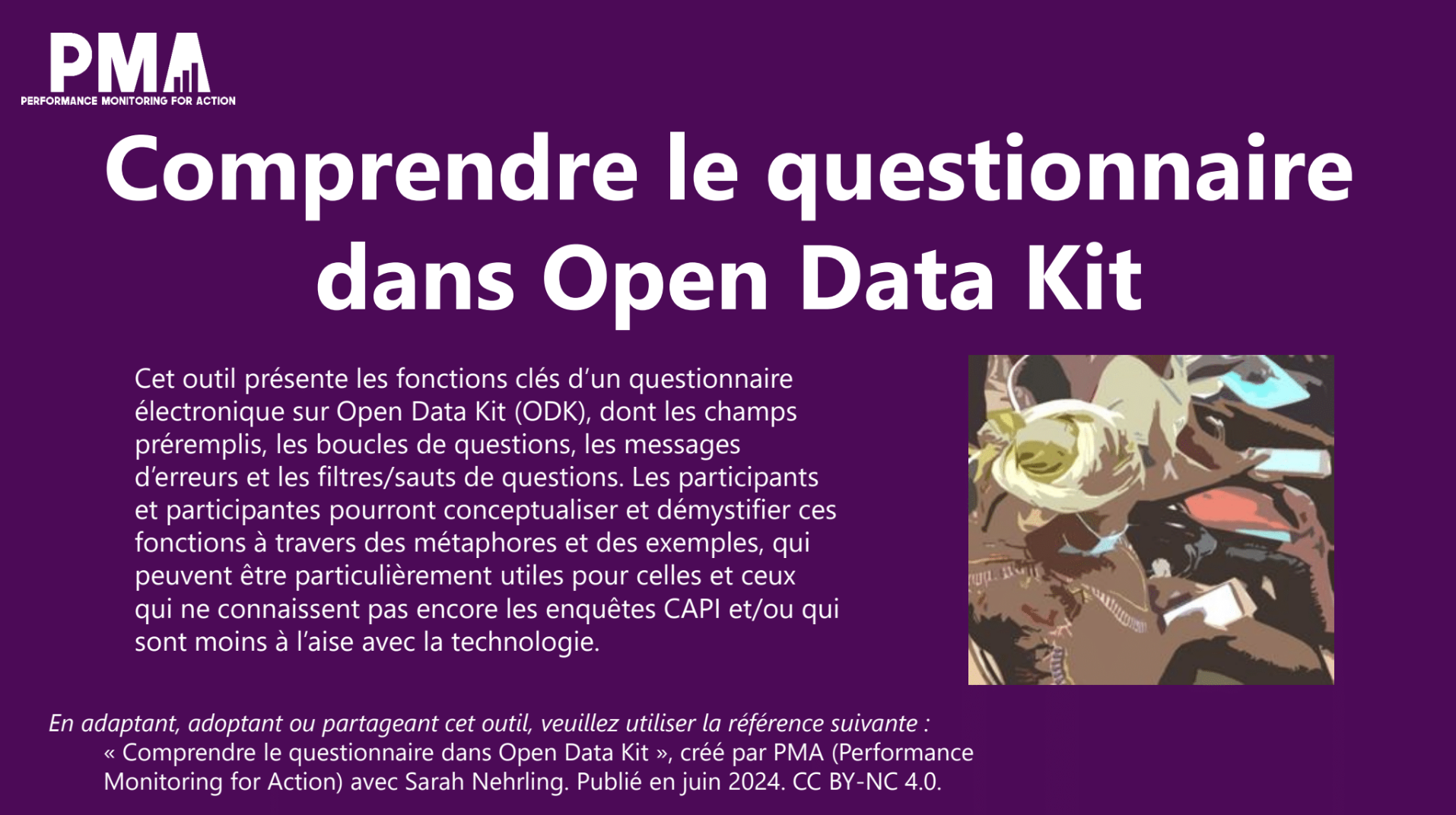 Comprender el cuestionario en Open Data Kit